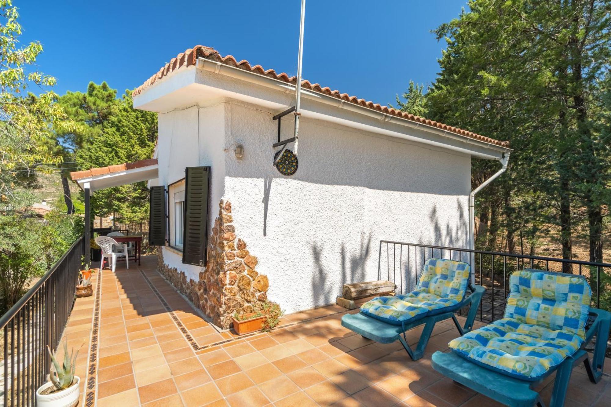 Casa Rural Los Olivos De Robledo De Chavela La Estacion Exterior foto