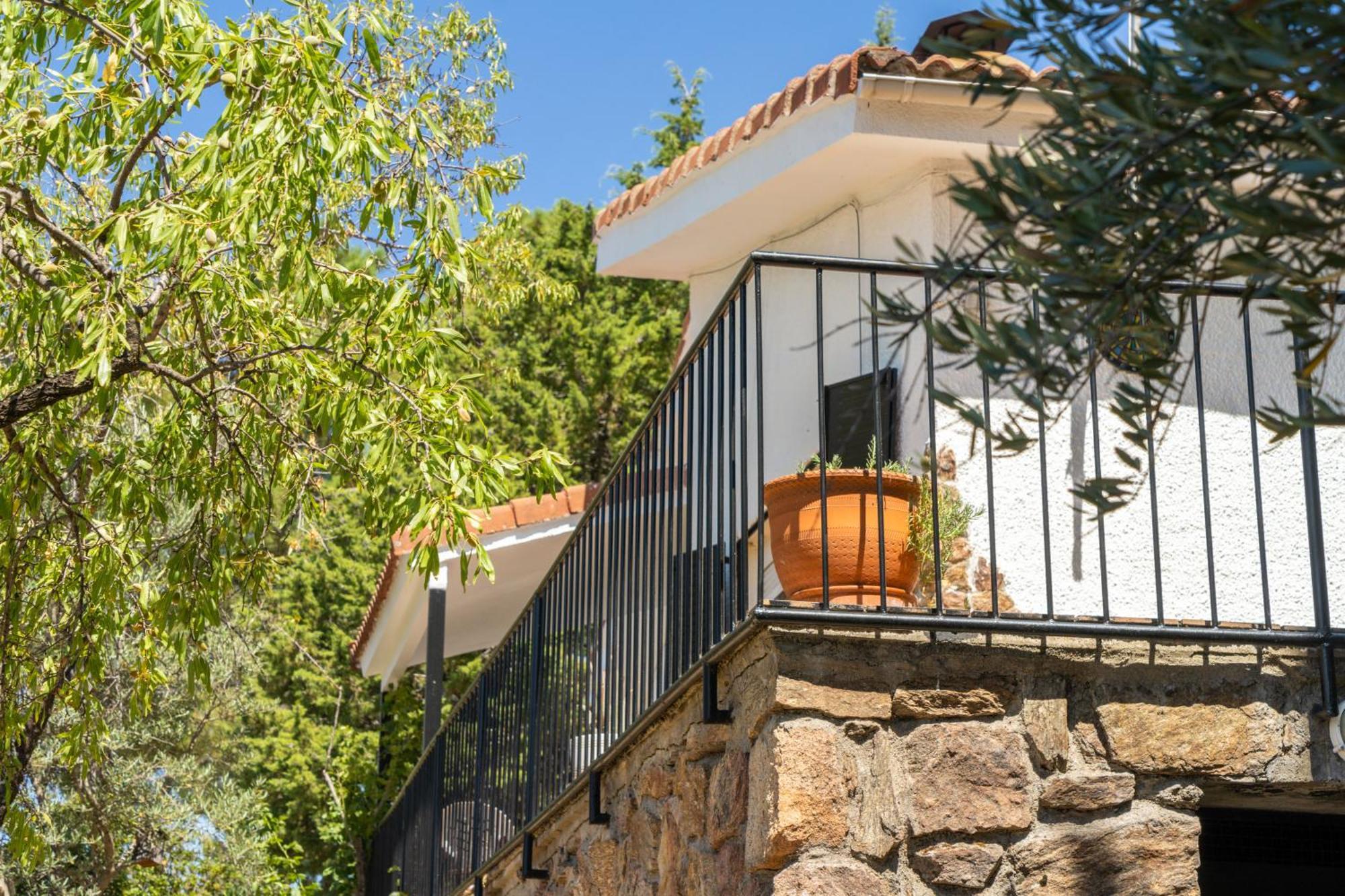 Casa Rural Los Olivos De Robledo De Chavela La Estacion Exterior foto